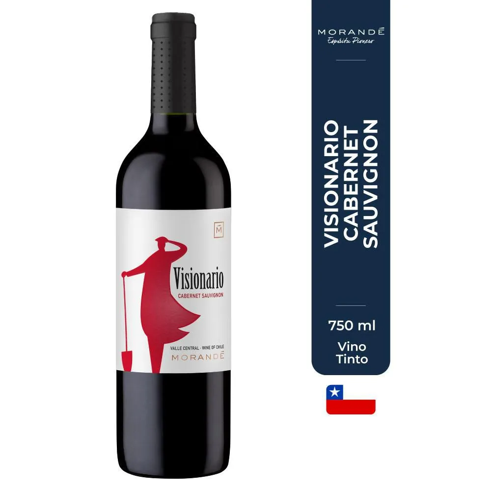 Vino Tinto Morande visionario Cabernet Sauvignon